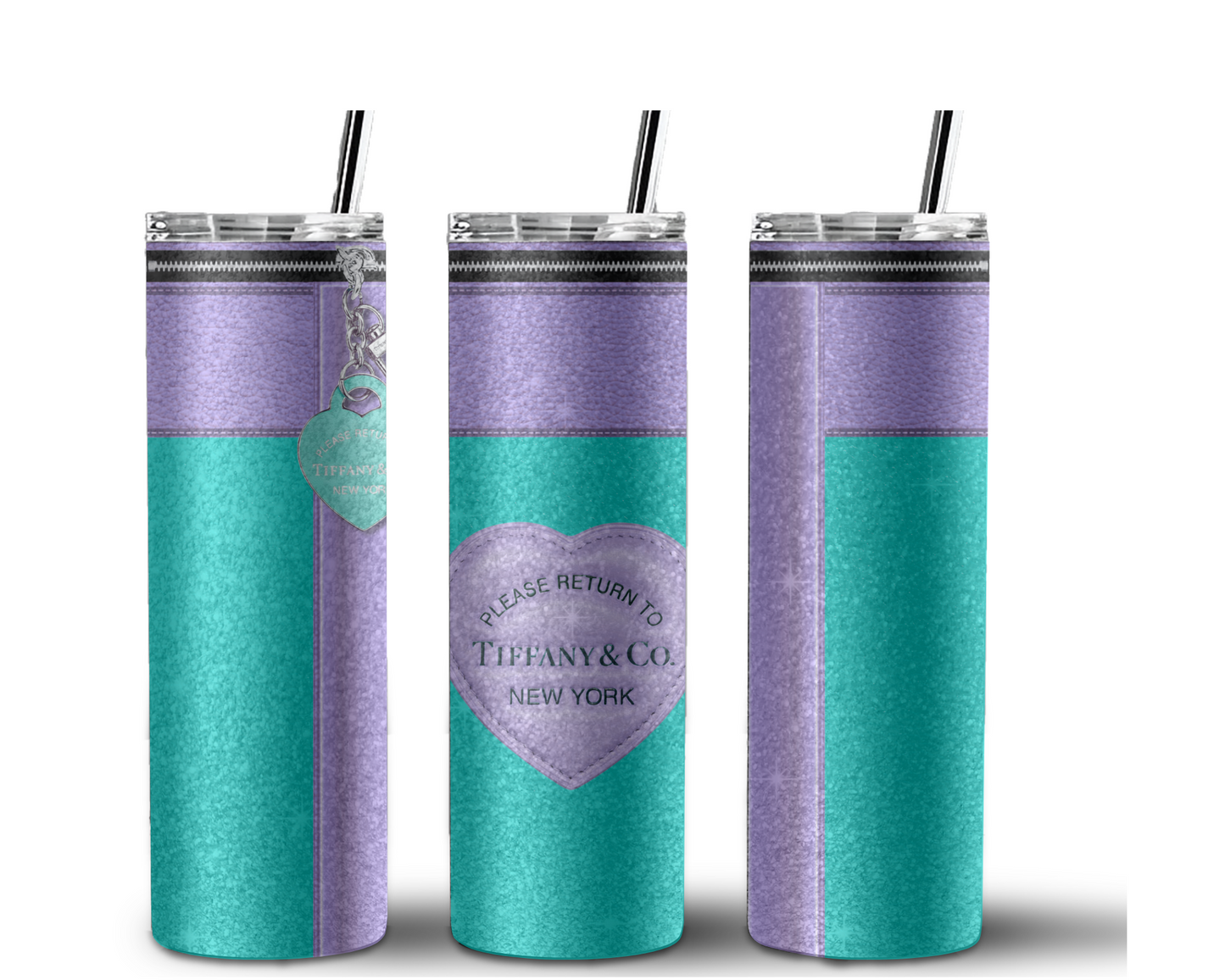 Tiffany Handbag Inspired Tumbler (003)