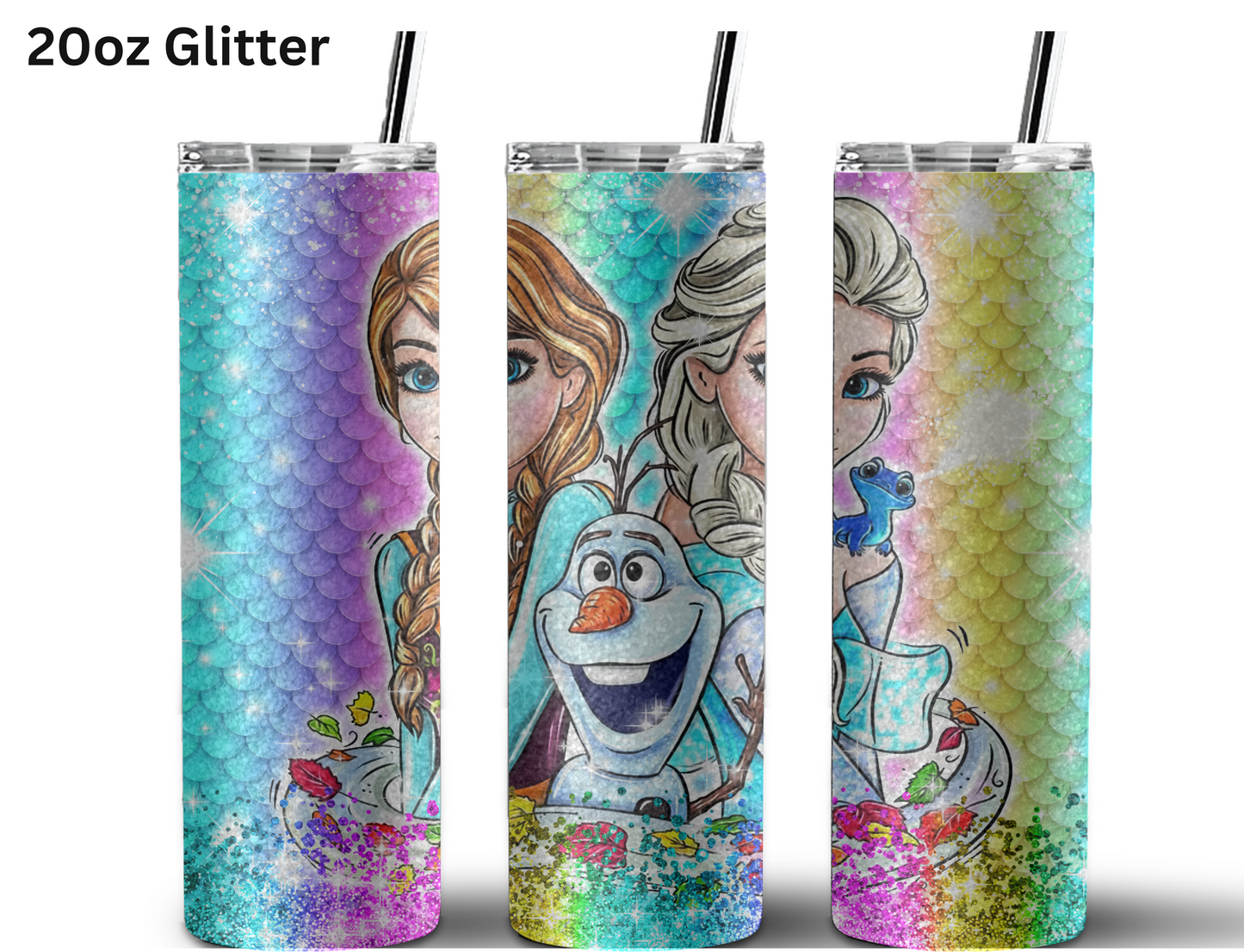 Rainbow Princess (1) Tumbler