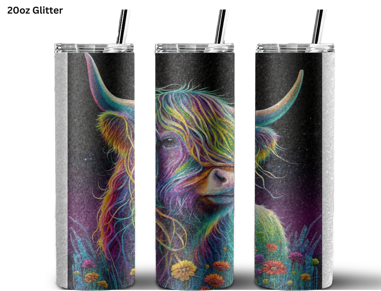 Highland Cow Tumbler