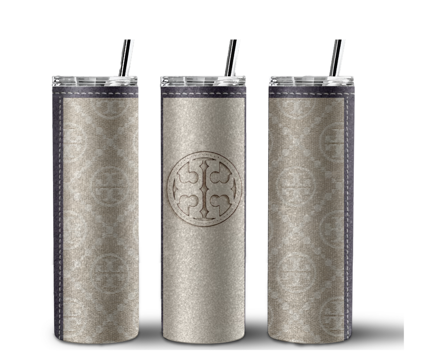 Tory Burch Handbag Inspired Tumbler (001)