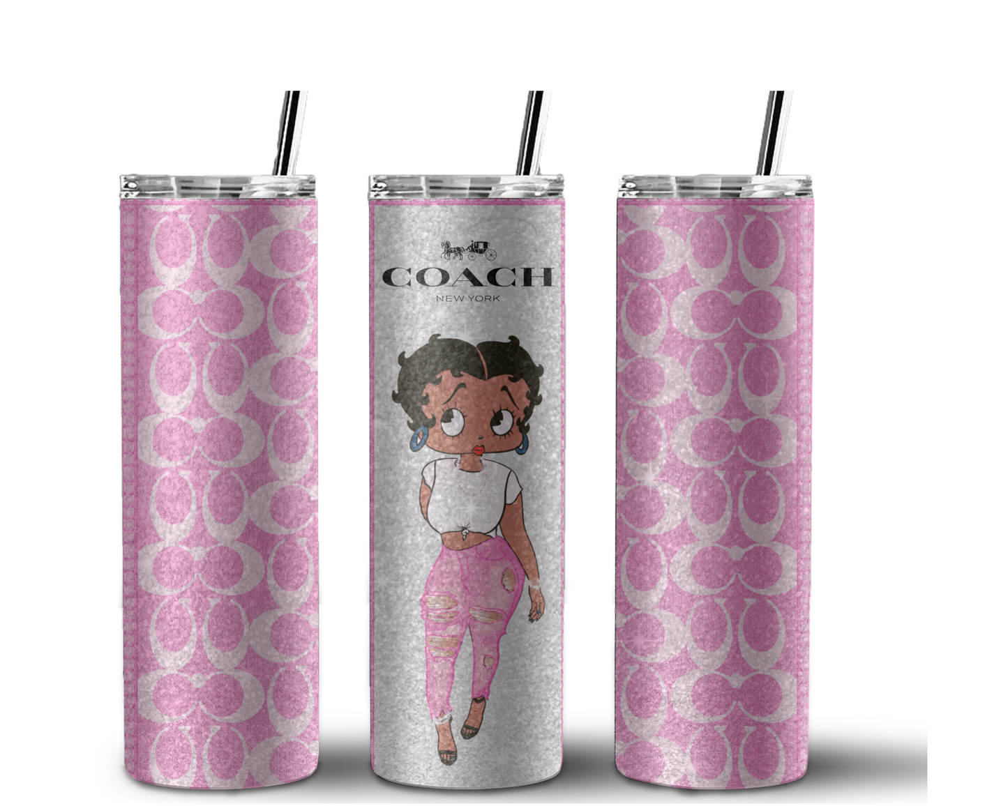 Coach Handbag Inspired Tumbler (129)