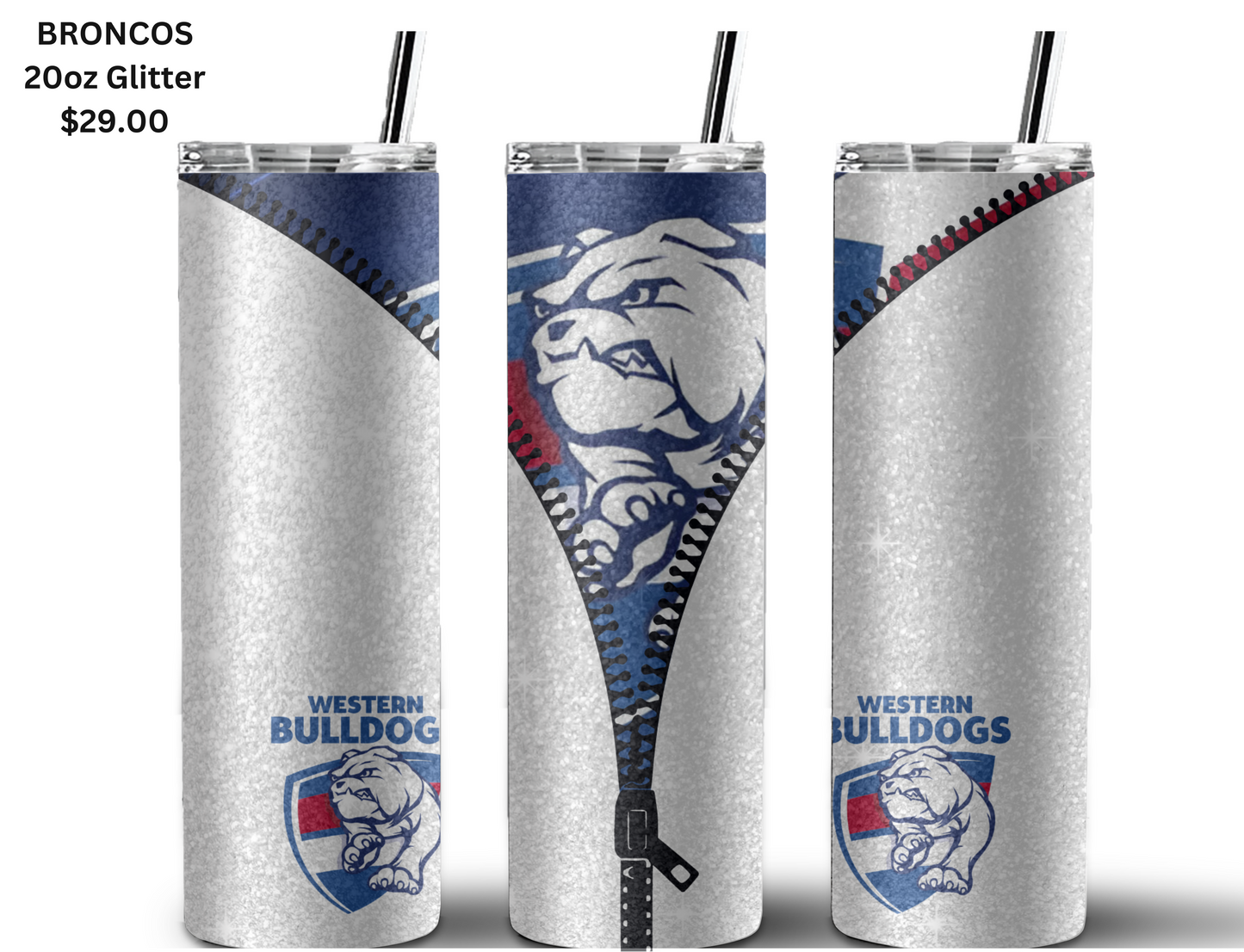 Western Bulldogs AFL Zip Tumbler