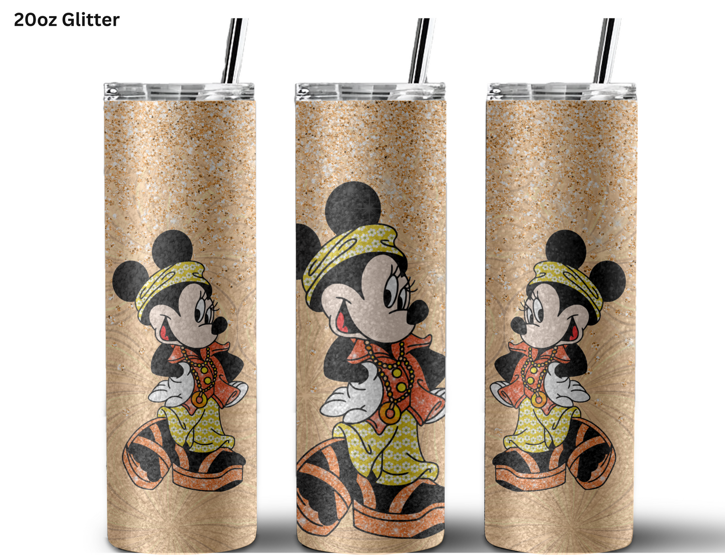 Minnie Stylish Orange Tumbler