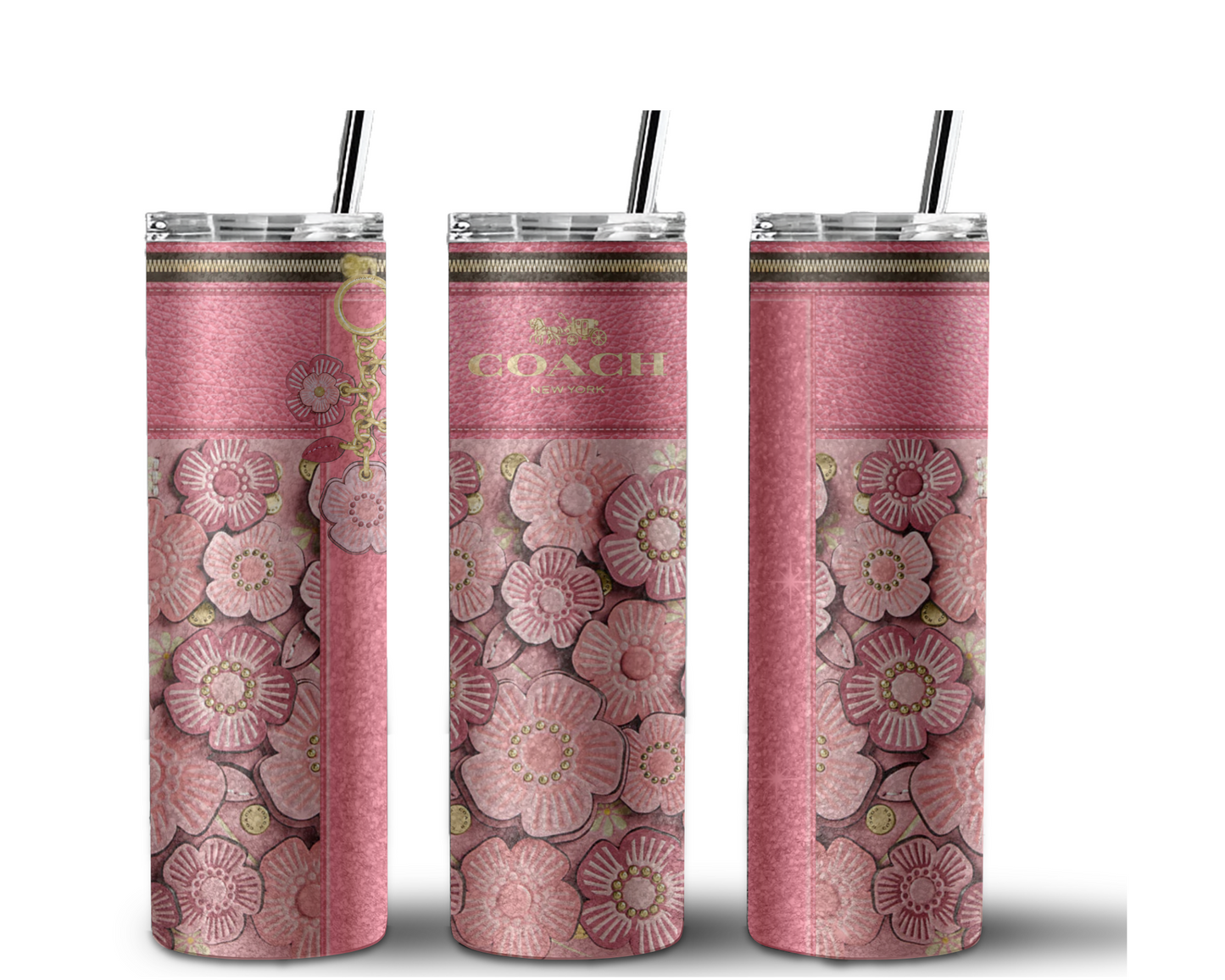 Coach Handbag Inspired Tumbler (049)