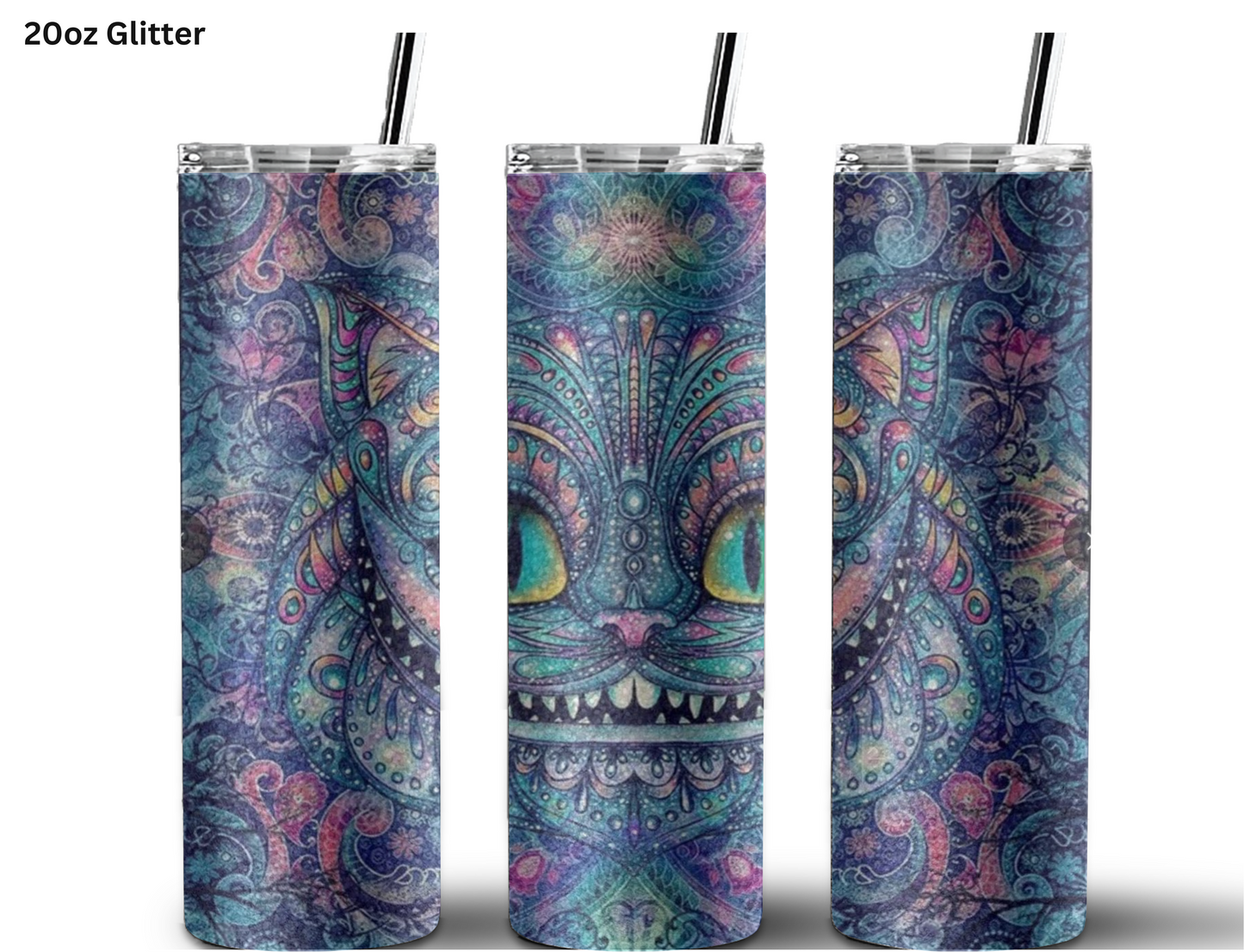 Cheshire Cat Color Me Happy Tumbler