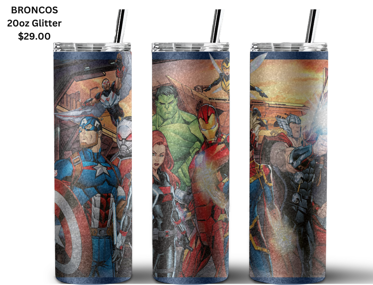 Comic Marvel Tumbler