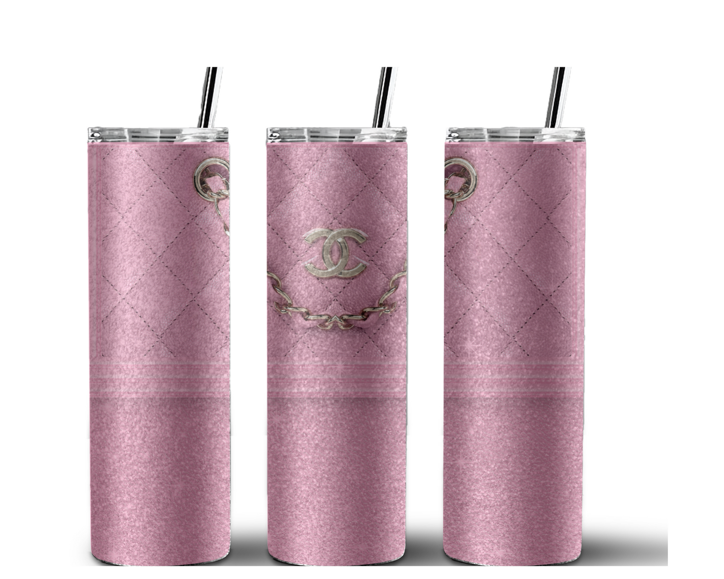 Chanel Handbag Inspired Tumbler (001)