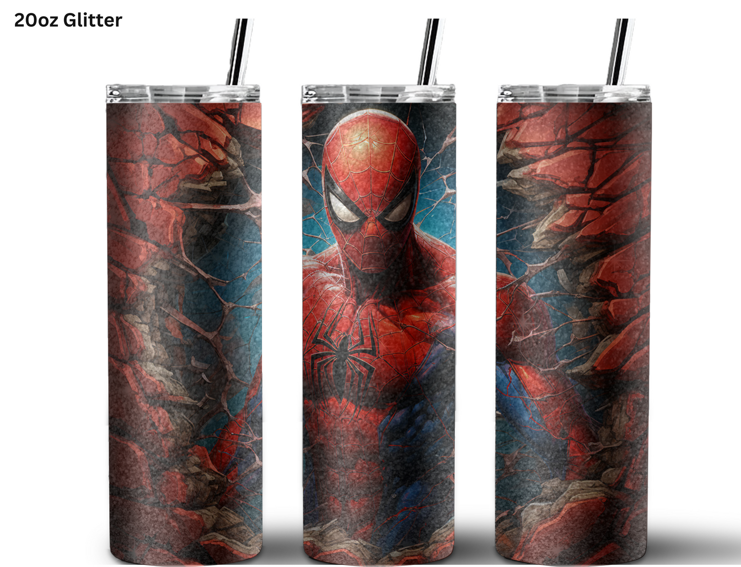 Spiderman (Body) Wall Break Tumbler