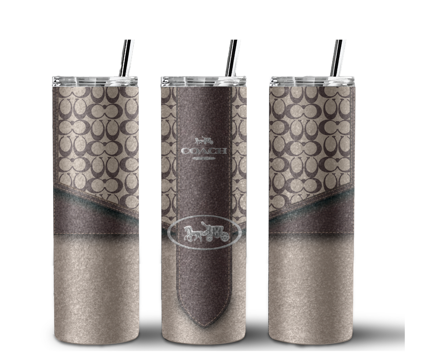 Coach Handbag Inspired Tumbler (138)