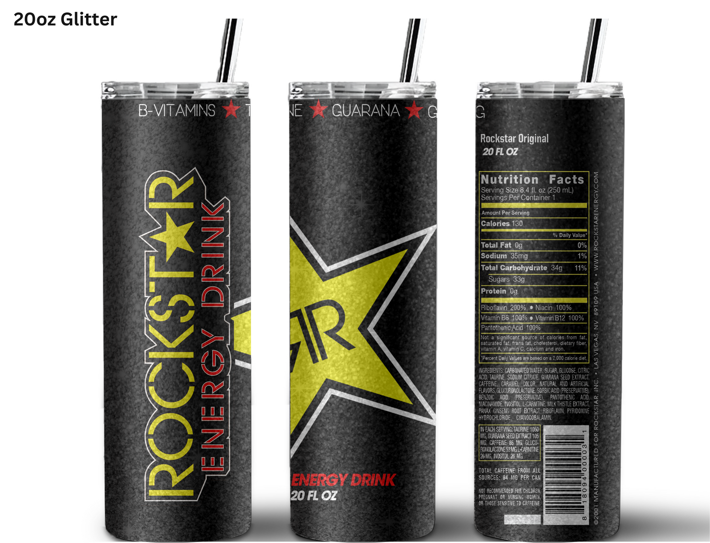 Rock Star Energy Tumbler