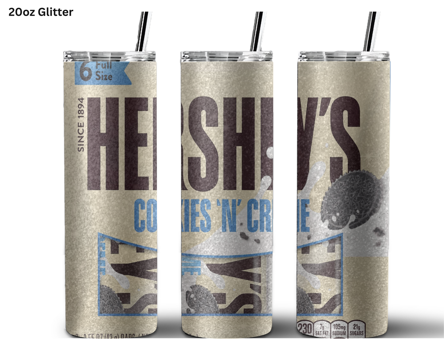 Hershey's Cookies & Cream Tumbler