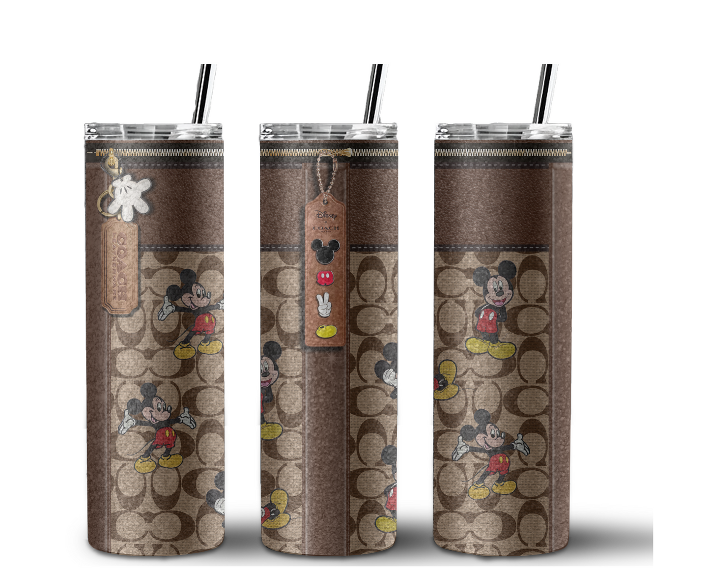 Coach Handbag Inspired Tumbler (028)