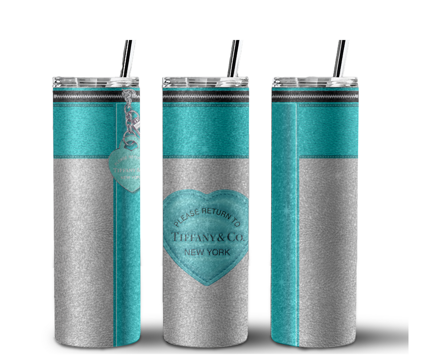 Tiffany Handbag Inspired Tumbler (002)