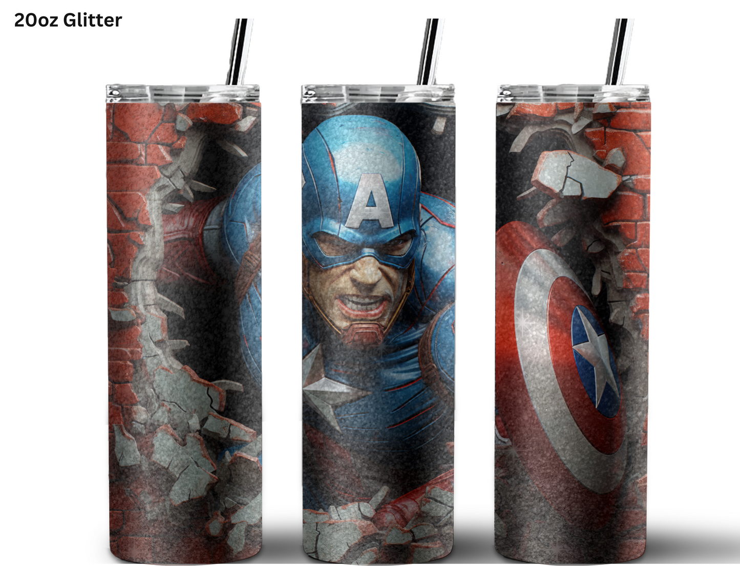 Captain America (Body) Wall Break Tumbler