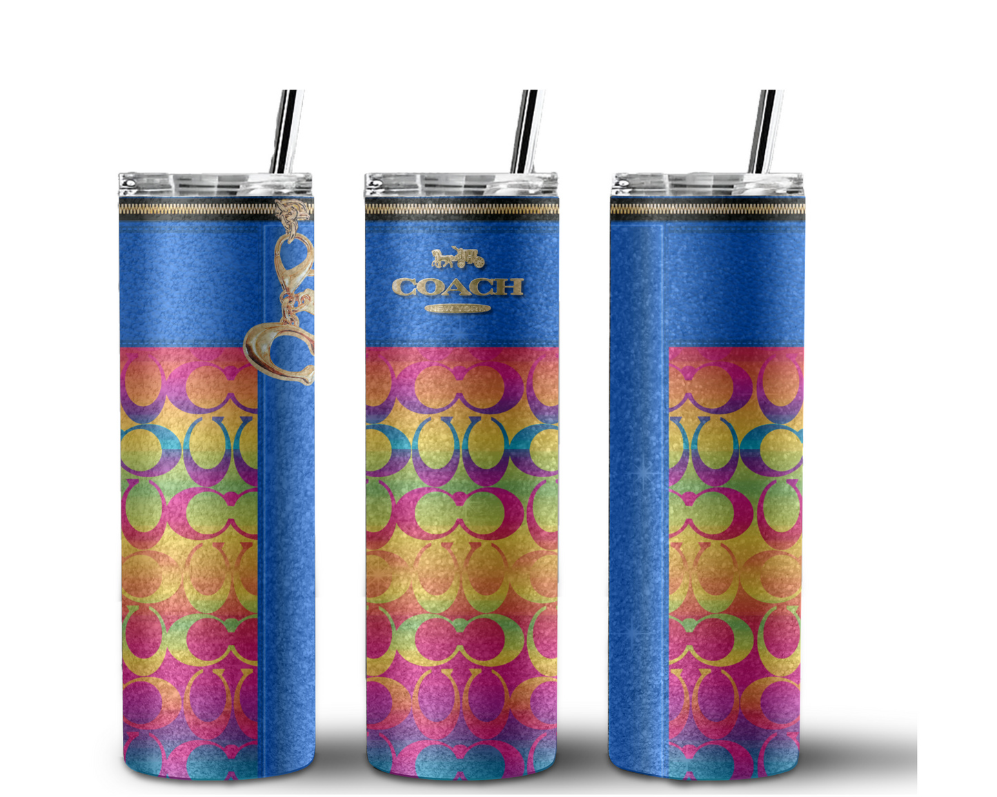 Coach Handbag Inspired Tumbler (204)