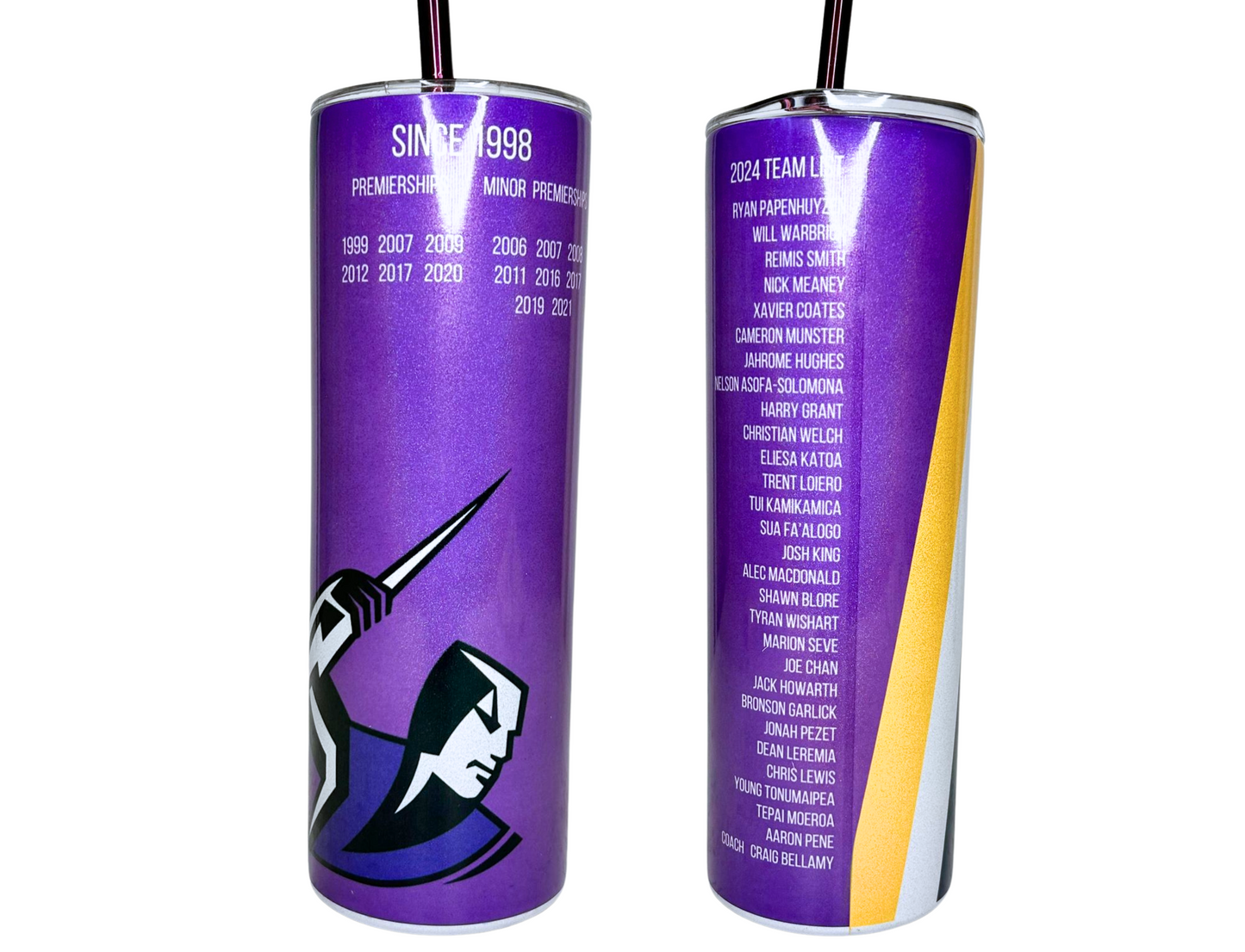 Melbourne Storm 2024 Fan Tumbler