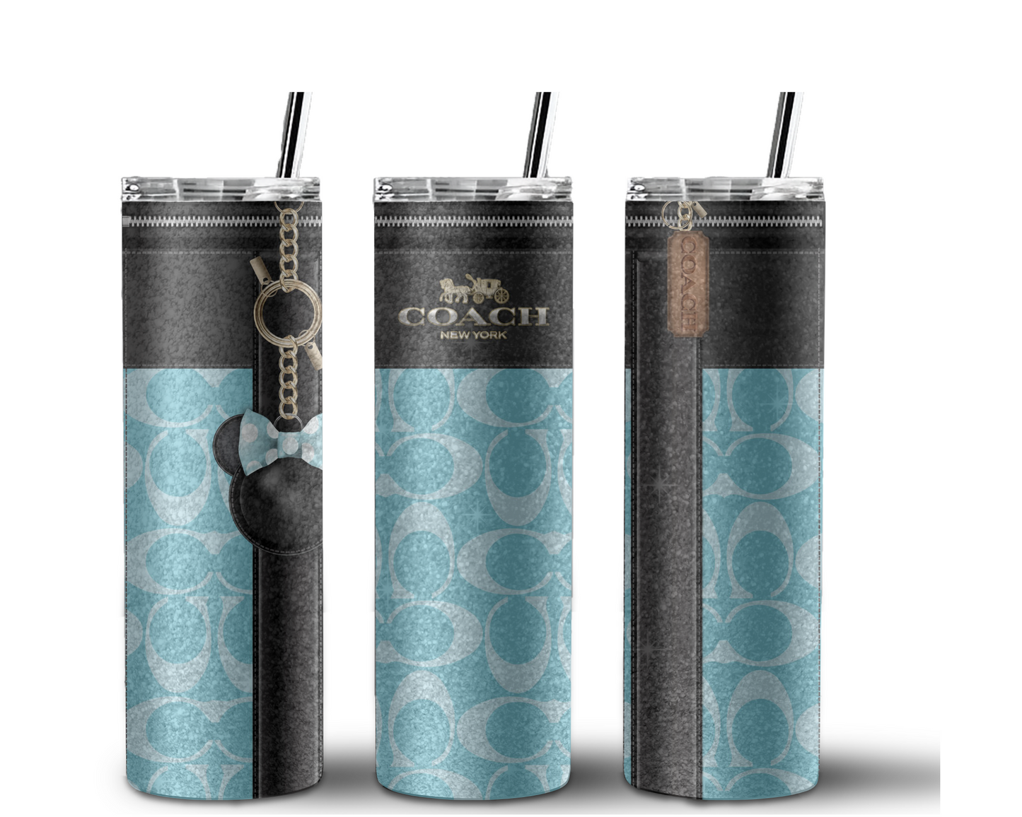 Coach Handbag Inspired Tumbler (007)