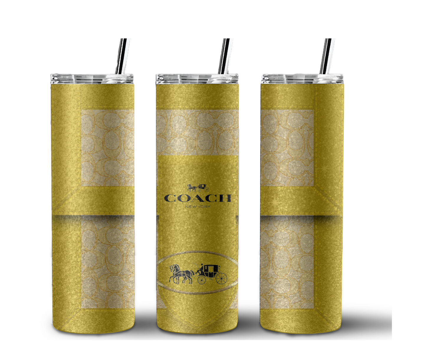 Coach Handbag Inspired Tumbler (088)