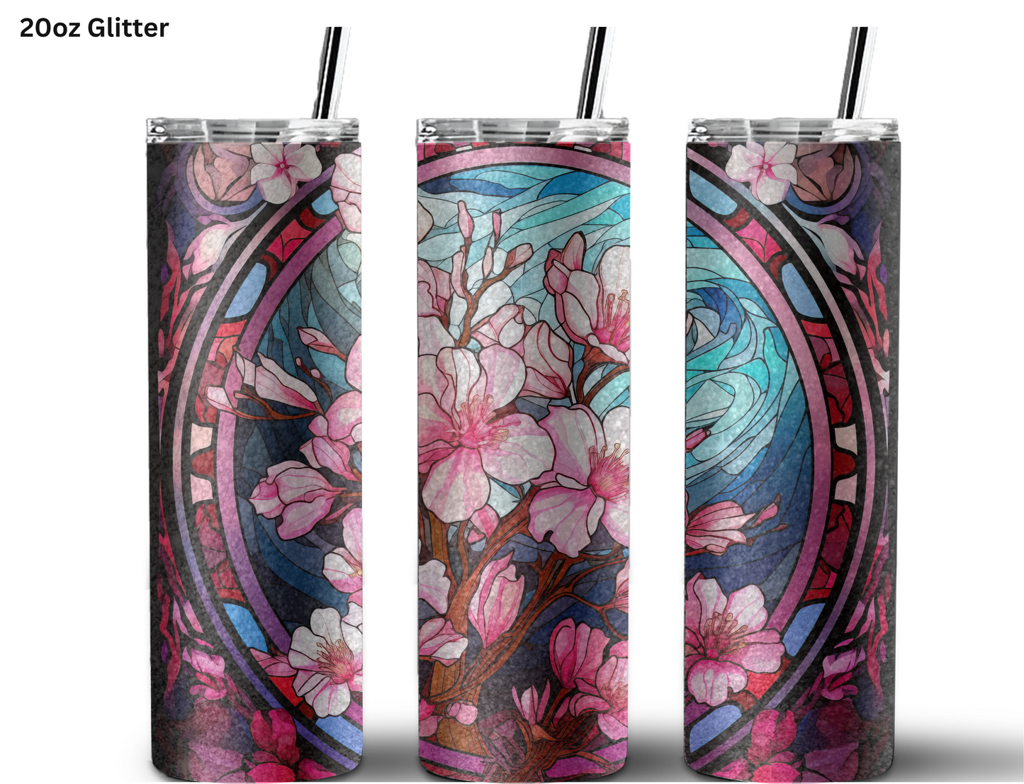 Cherry Blossom Storm Tumbler