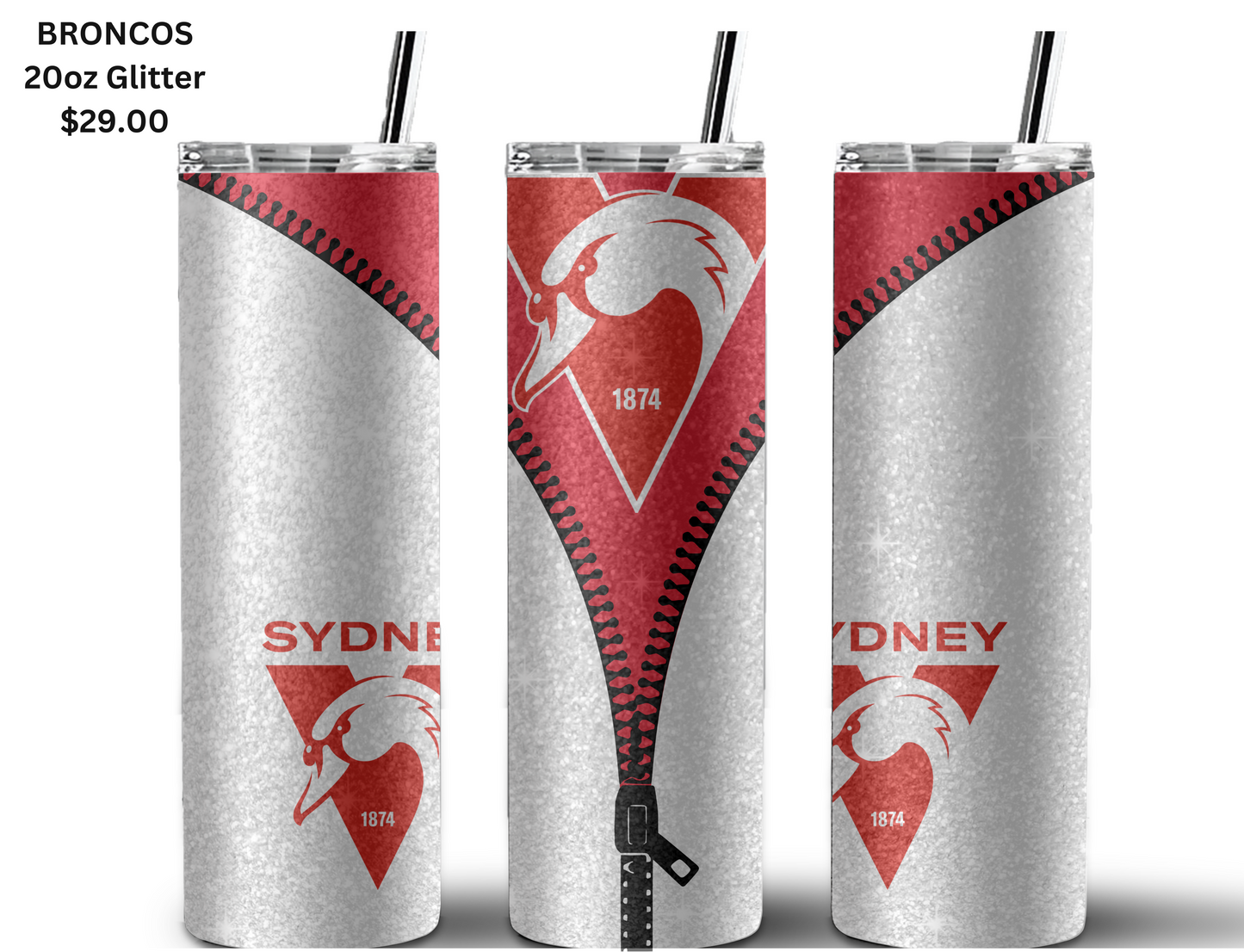 Sydney Swans AFL Zip Tumbler