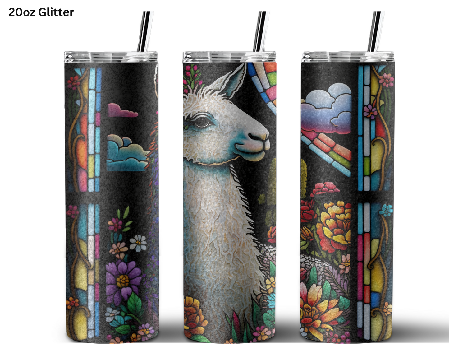 Pretty Llama Tumbler