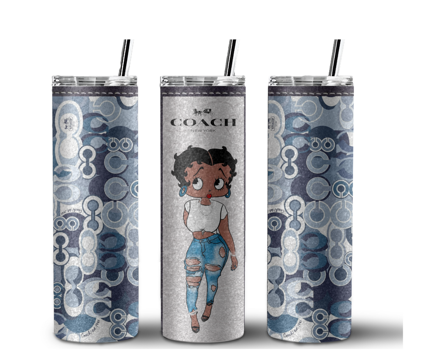 Coach Handbag Inspired Tumbler (136)