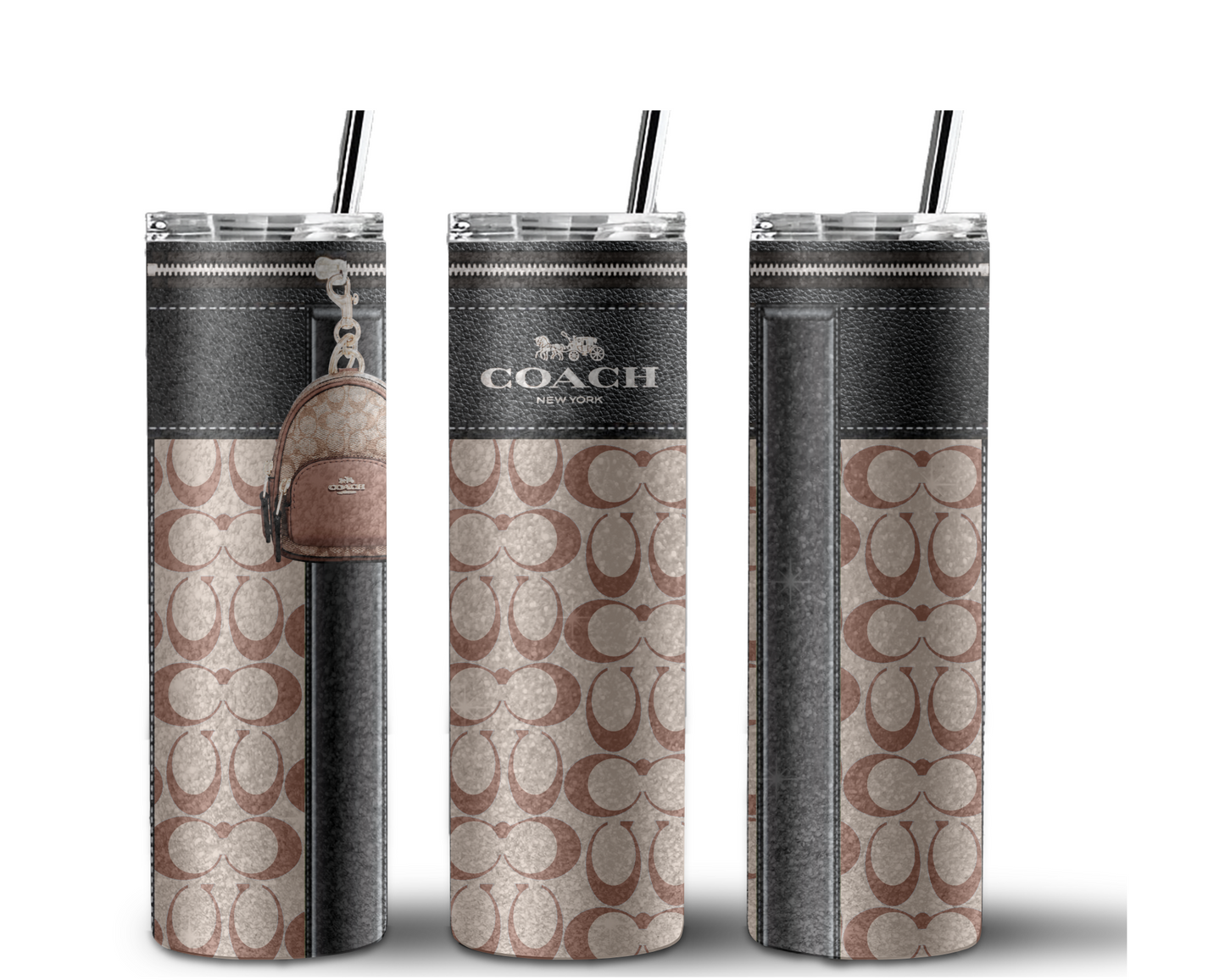 Coach Handbag Inspired Tumbler (146)