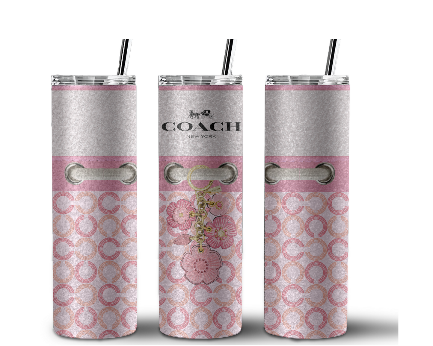 Coach Handbag Inspired Tumbler (087)