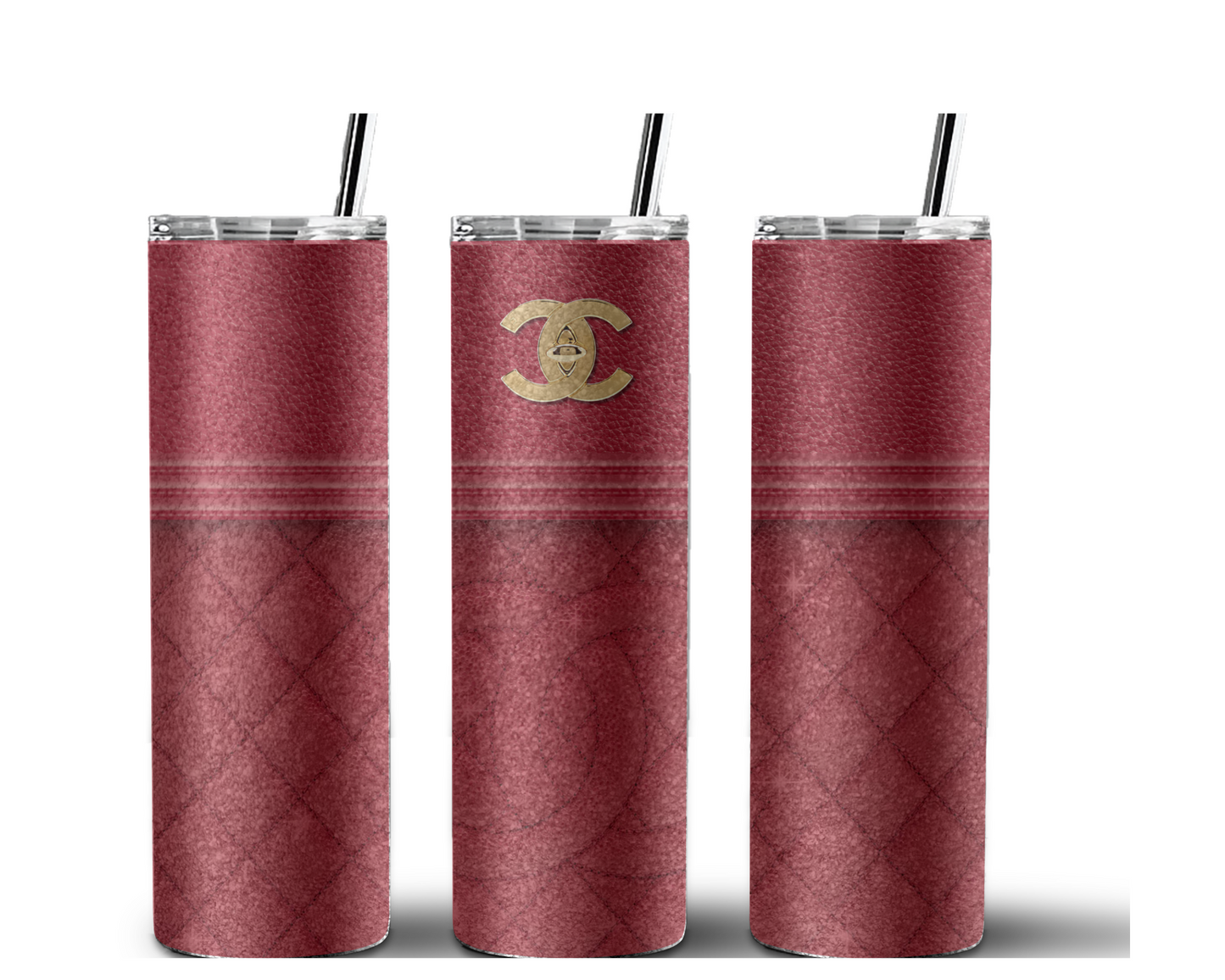 Chanel Handbag Inspired Tumbler (005)