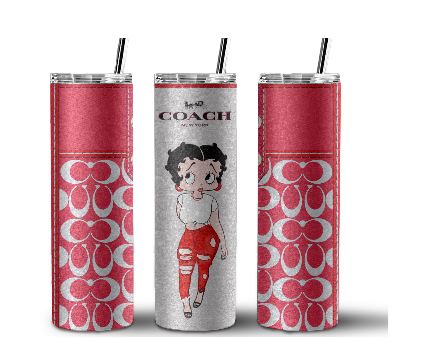 Coach Handbag Inspired Tumbler (075)