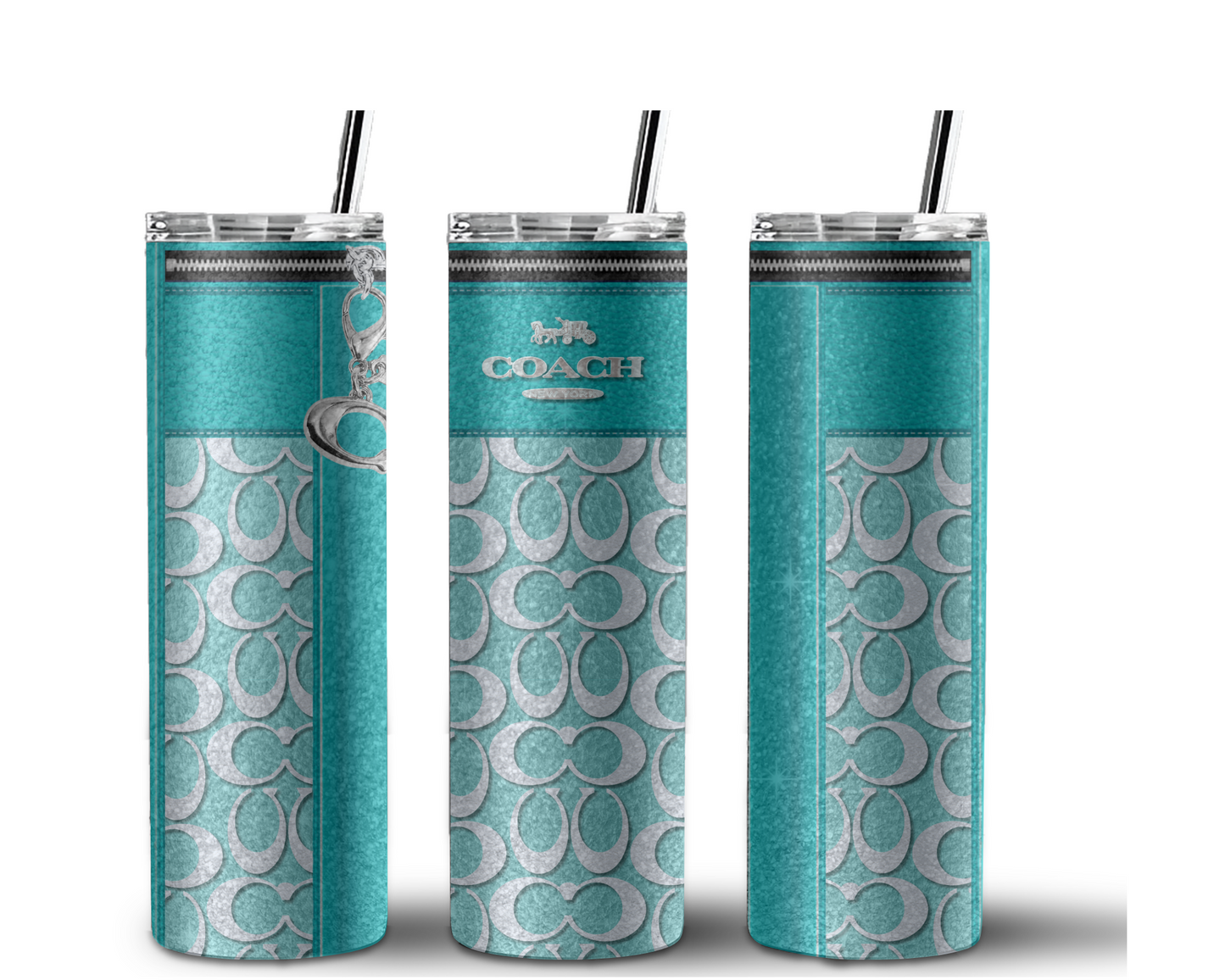 Coach Handbag Inspired Tumbler (166)