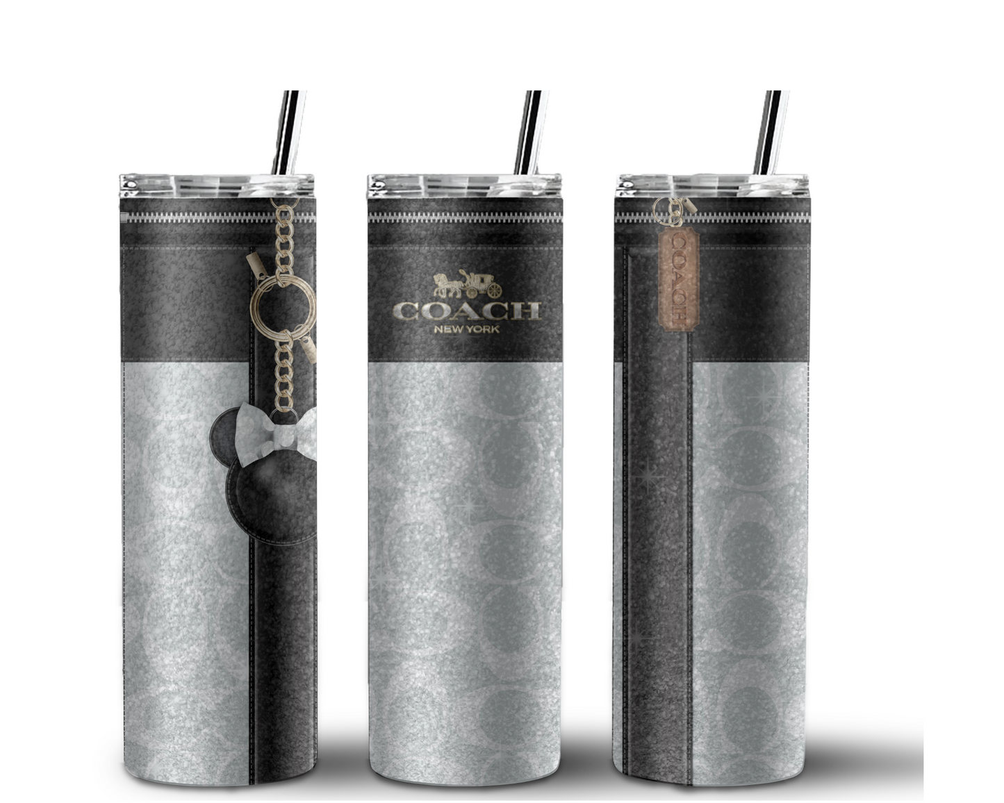 Coach Handbag Inspired Tumbler (006)