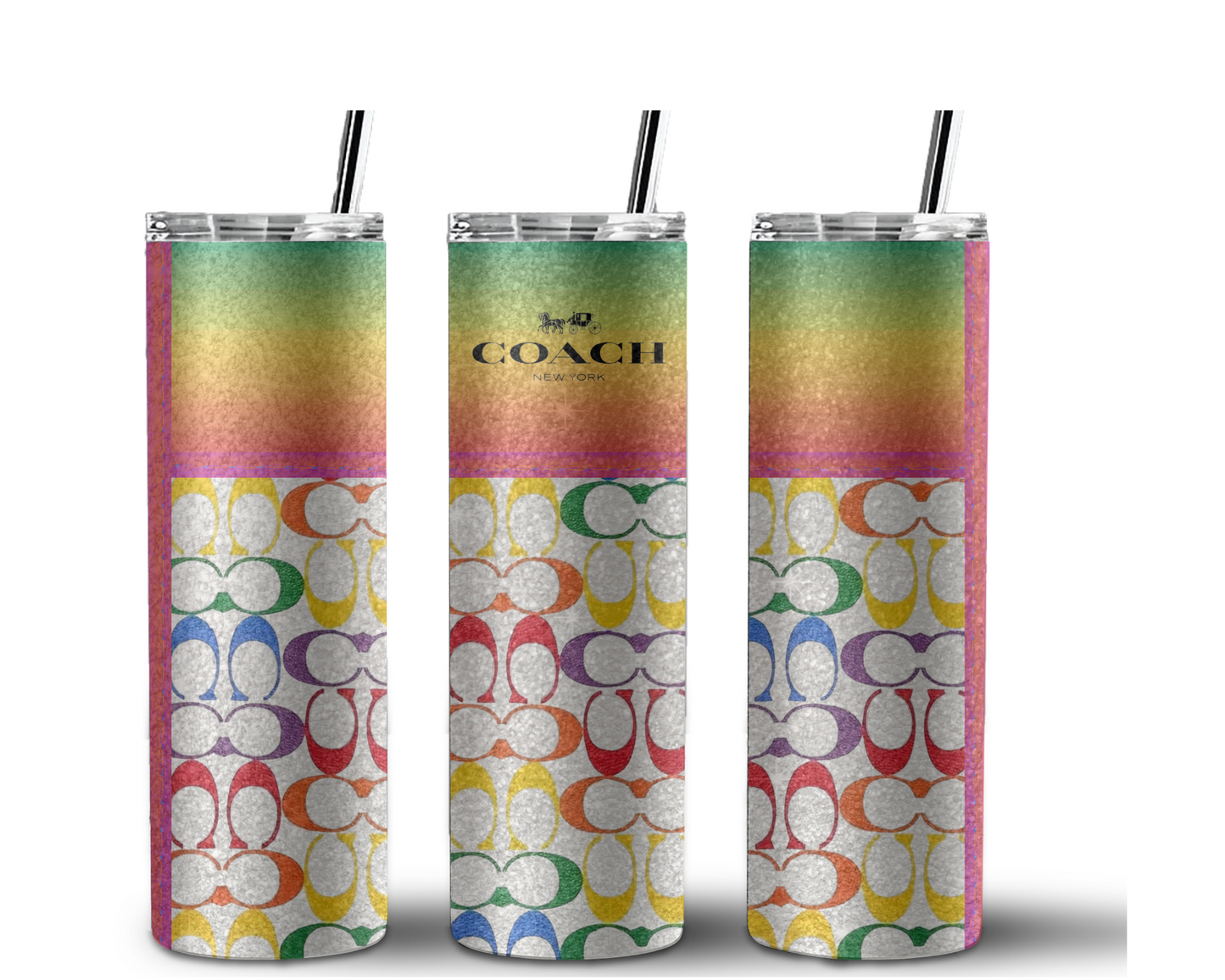 Coach Handbag Inspired Tumbler (107)