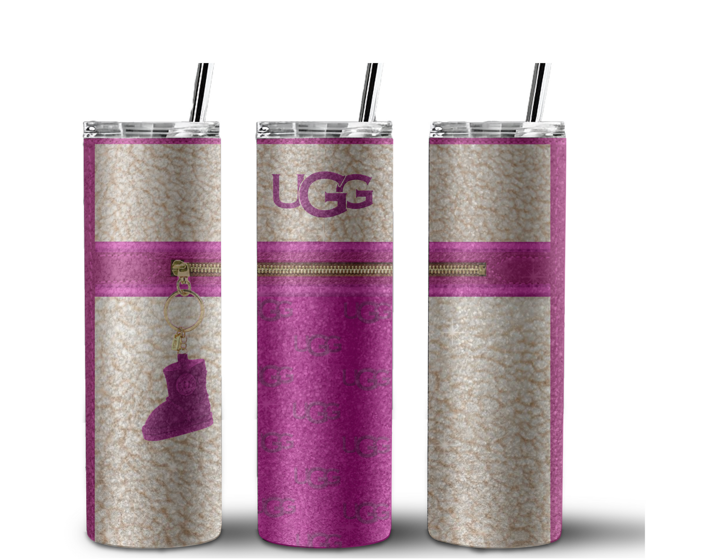 Ugg Handbag Inspired Tumbler (001)