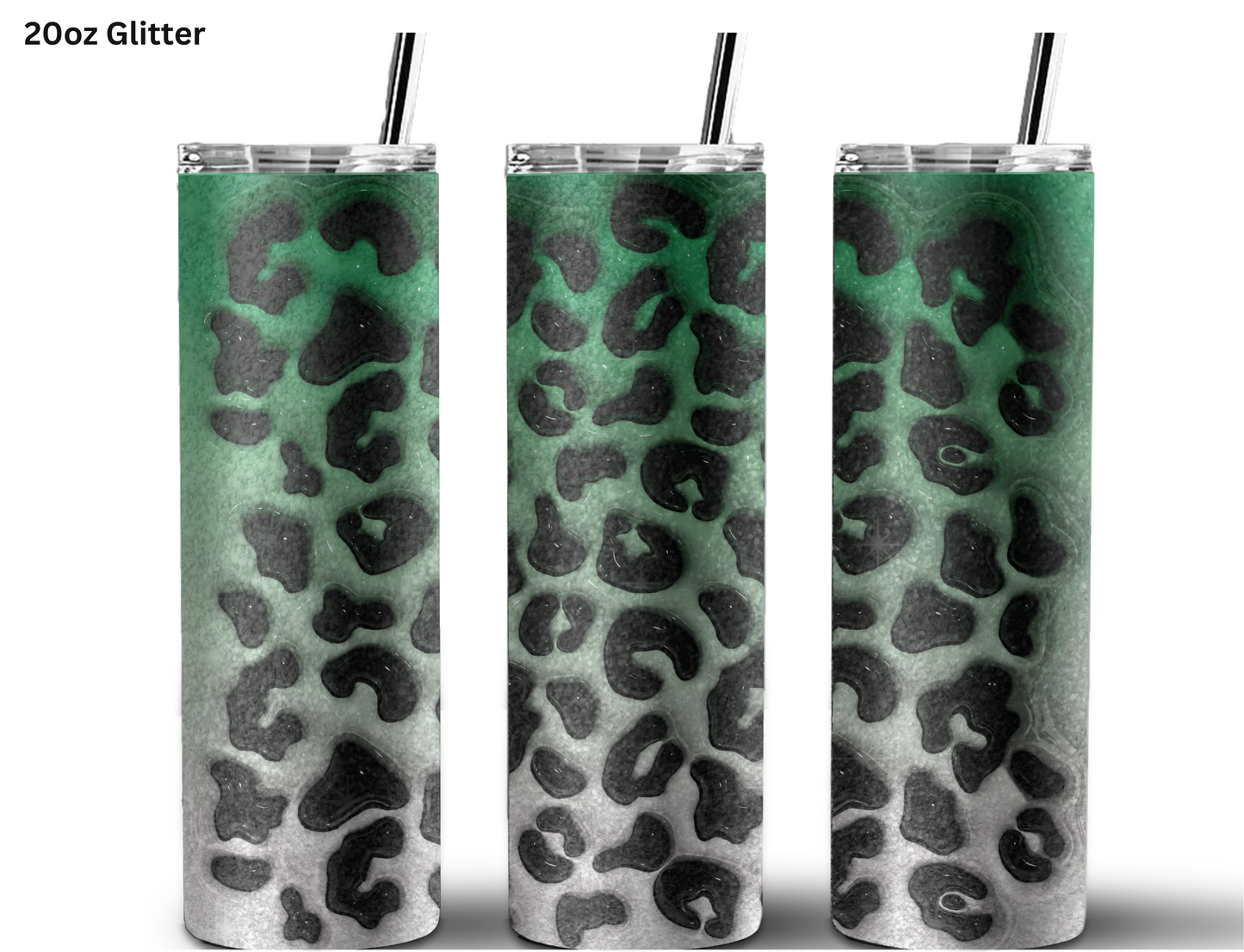 Animal Print - Island Green Tumbler