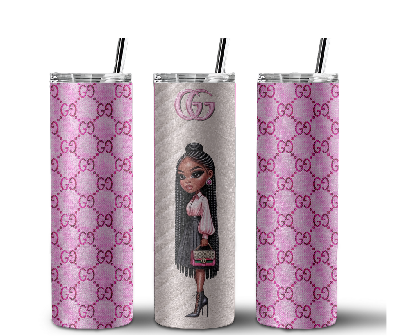 Gucci Handbag Inspired Tumbler (006)