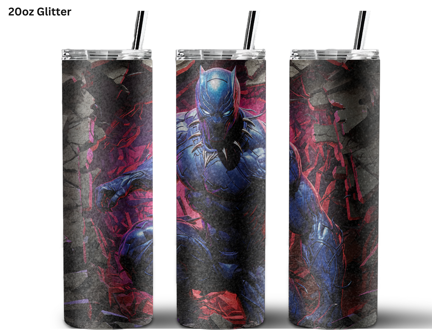 Black Panther (Body) Wall Break Tumbler