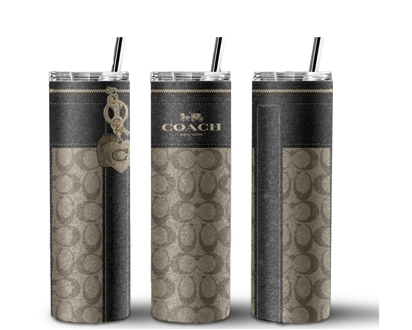 Coach Handbag Inspired Tumbler (093)