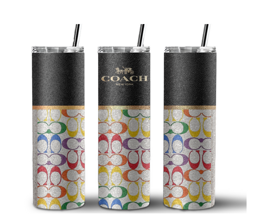 Coach Handbag Inspired Tumbler (053)
