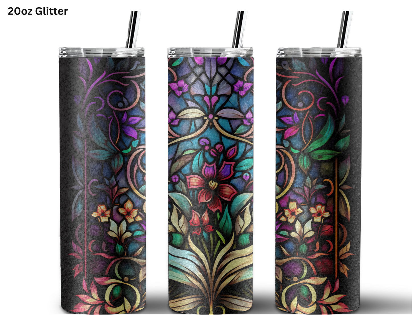 A Floral Medley Tumbler