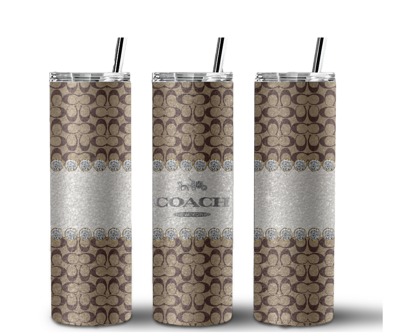 Coach Handbag Inspired Tumbler (108)