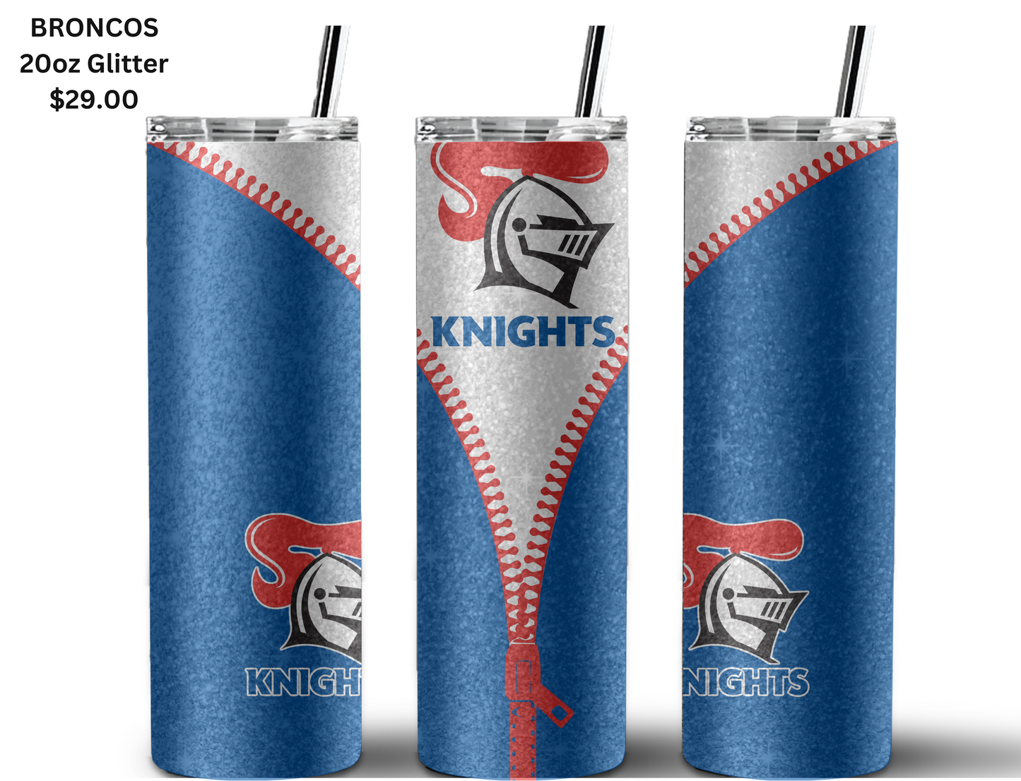 Newcastle Knights NRL Zip Tumbler