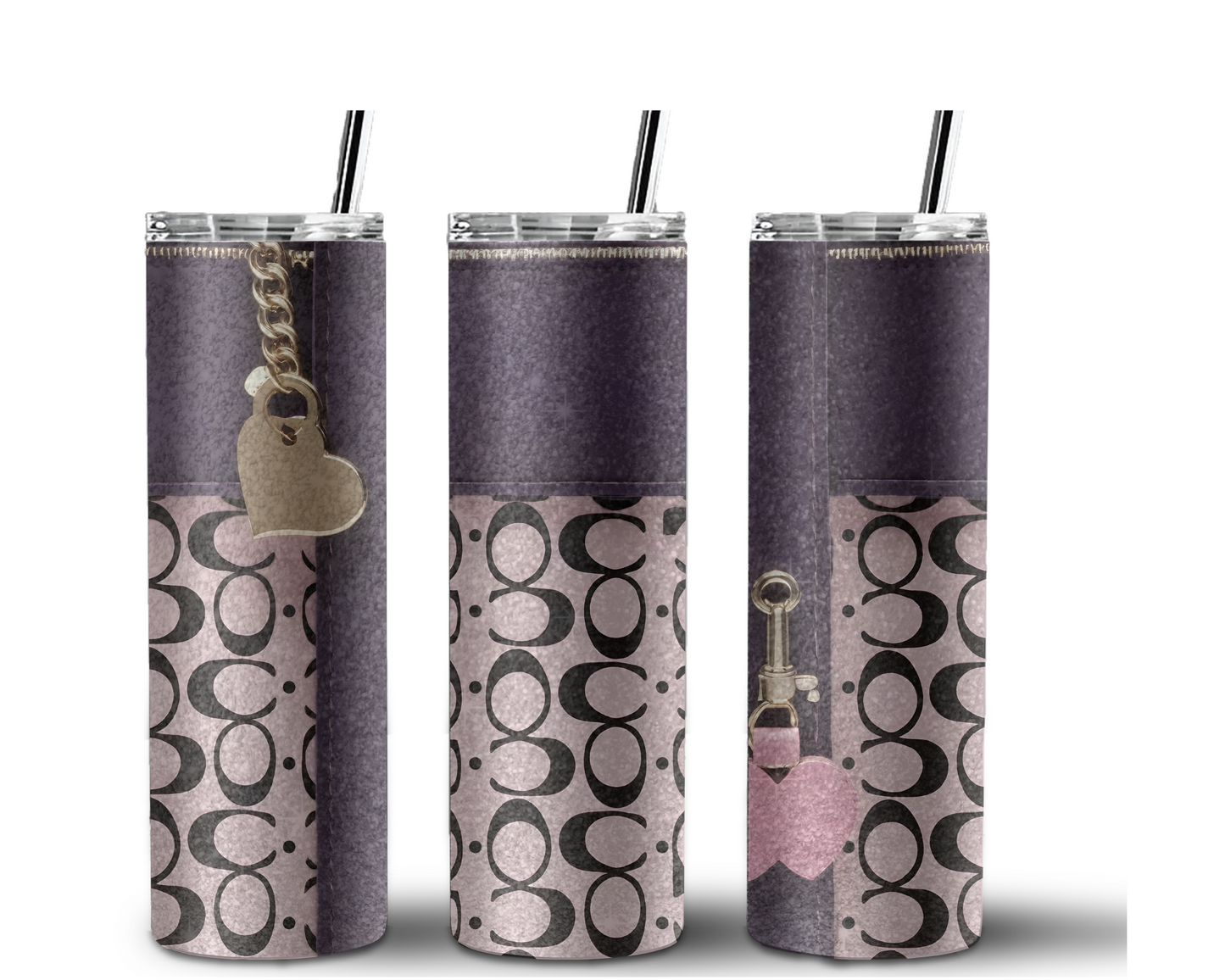 Coach Handbag Inspired Tumbler (023)