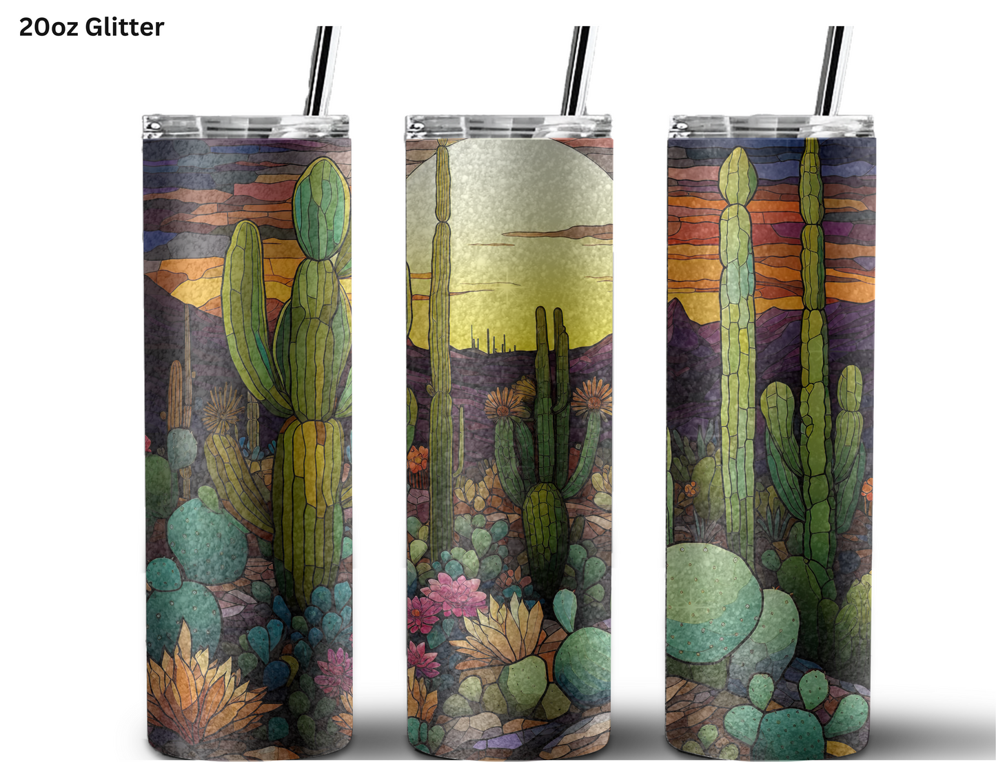 Hot Desert Cactus Tumbler