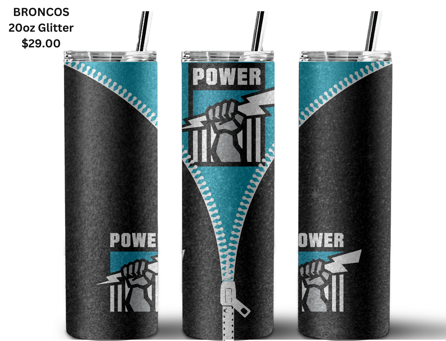 Port Adelaide AFL Zip Tumbler