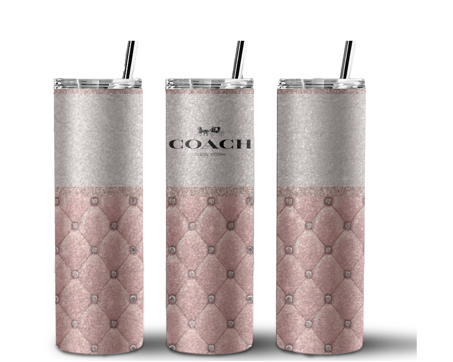 Coach Handbag Inspired Tumbler (123)