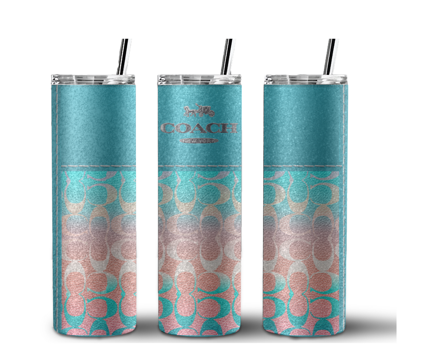 Coach Handbag Inspired Tumbler (150)