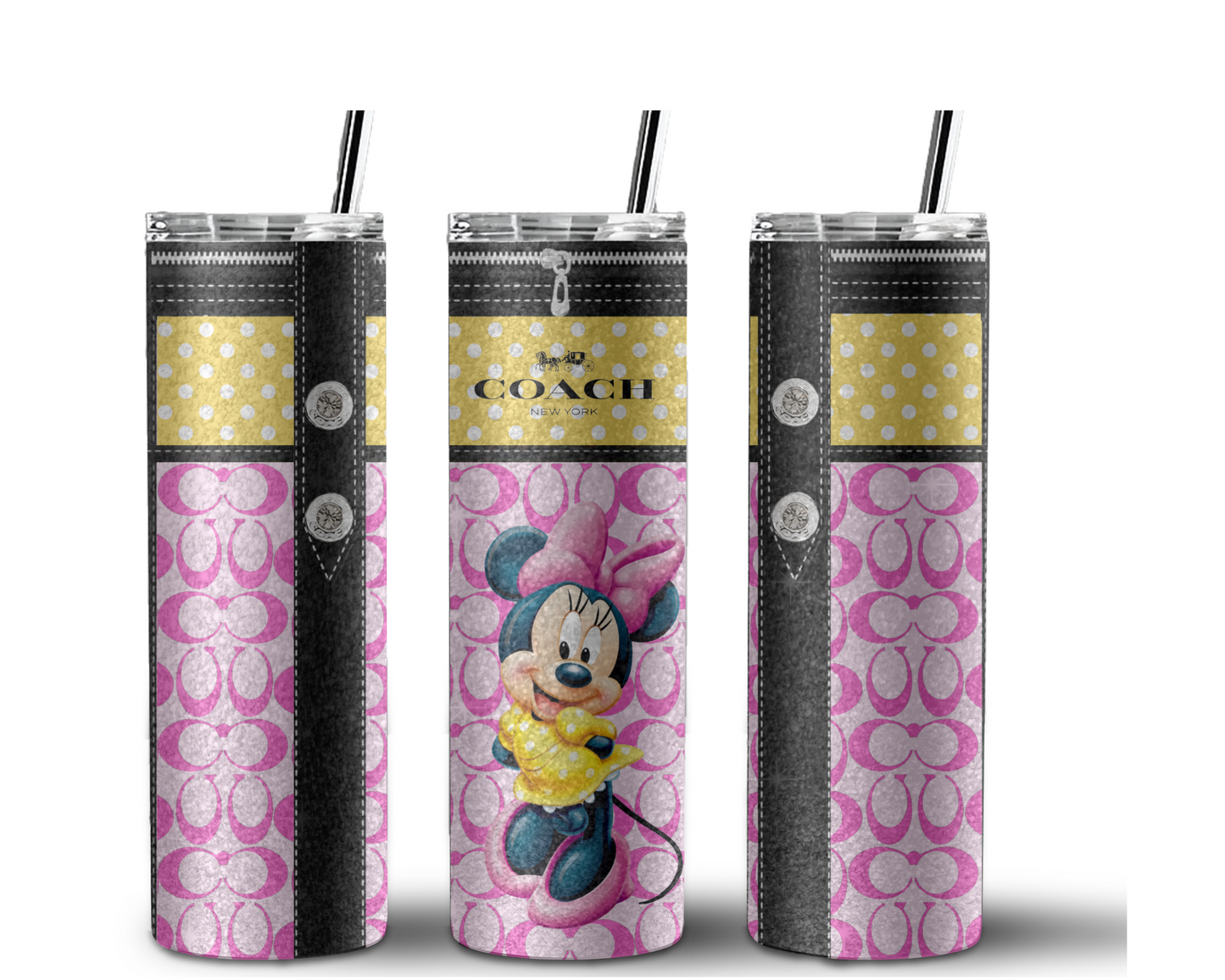 Coach Handbag Inspired Tumbler (144)