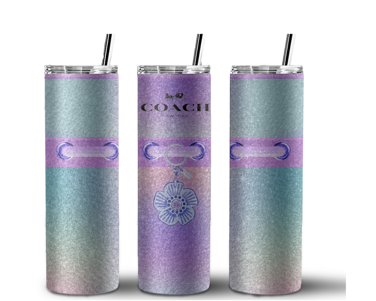 Coach Handbag Inspired Tumbler (132)