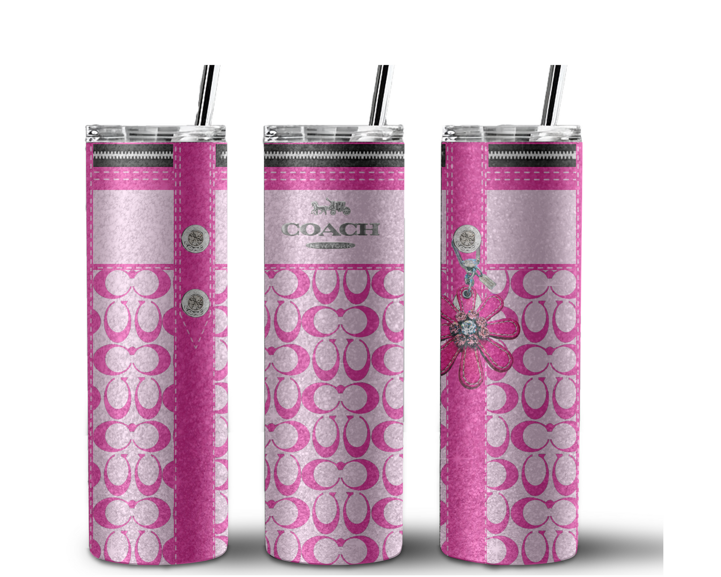 Coach Handbag Inspired Tumbler (151)